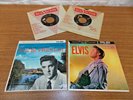Vintage Elvis Presley 45 rpm Vinyl Records- 4 total