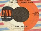 1961 Txs White DooWop/Teen EPICS The Magic Kiss/The Very Same Coin LYNN VG+