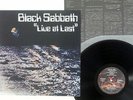 BLACK SABBATH LIVE AT LAST NEMS SP25 5009 JAPAN VINYL LP