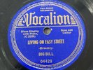 78rpm Blues Big Bill Broonzy Vocalion 04429 Easy Street/WPA Rag VG