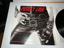 MOTLEY CRUE TOO FAST FOR LOVE LP/VINYL GOOD- USED CONDITION.