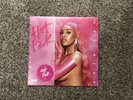 doja cat hot pink vinyl Urban Outfitters Exclusive Vinyl Pink And White Splatter