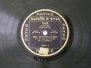 Yvonne Curti Violin Massenet Meditation Thaïs Vertical Cut 78RPM Pathé 9744