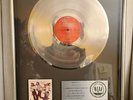 Chicago RIAA PLATINUM Record Award 