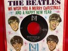 Rare BEATLES  We Wish You A Merry Christmas PICTURE SLEEVE w VJ 45     LOOK
