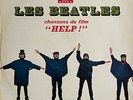 RARE BEAT ROCK OST LP THE BEATLES HELP   OG FRENCH ODEON OSX 230 BLUE LABEL BIEM