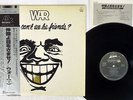 WAR WHY CAN'T WE BE FRIENDS LAX AW-2005 JAPAN OBI PROMO VINYL LP