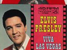 ELVIS PRESLEY  Viva Las Vegas & What'd I Say  PICTURE SLEEVE RED VINYL 7