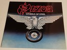 SAXON - WHEELS OF STEEL LP VINYL - NWOBHM HEAVY METAL
