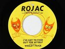 Northern/Deep Soul 45 - Wesley Paige - Find Out For Myself - Rojac - mp3