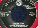 BERNARD TAPY ( Tapie ) 45t Juke Box Passeport pour le soleil  RARE 1966 EX