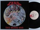 TANK This Means War MUSIC FOR NATIONS LP VG++ uk   