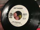 SAN FRANCISCO (Be Sure To Wear Flowers In Your Hair) 45 rpm PROMO Scott McKenzie