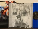 L7 - Hungry For Stink - Blue Vinyl LP NM Autographed 1994 Slash Records 945624-1