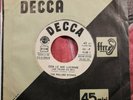 THE ROLLING STONES 1966 IN ITALIANO CON LE MIE LACRIME PROMO WHITE DECCA ITA JB