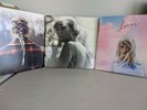 Taylor Swift:Lover, Evermore, and Folklore LP-Warped Vinyl, Rough Jacket-See Pic