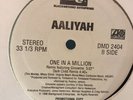 AALIYAH - ONE IN A MILLION Remixes ( RARE PROMO ) 1996 BLACKGROUND Missy Elliott