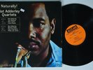 NAT ADDERLEY QUARTET Naturally JAZZLAND LP VG++/VG+ NICE  MONO