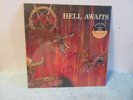 Slayer lp Hell Awaits color vinyl record new sealed 180 gram POSTER orange split