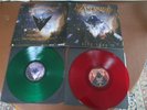 Hawkwind Live 1982 UK 2 LP LETVO24LP Green & Red vinyl near mint gatefold cover