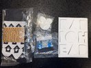 Radiohead OK Computer Fan Pack Box Key Chain, Pin, Postcards, & Socks NO VINYL