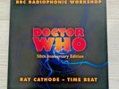 DOCTOR WHO THEME 50th ANNIVERSARY RAY CATHODE TIME BEAT BLUE VINYL 7