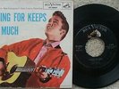 Elvis Presley - Playing For Keeps / Too Much - USA 45 + RARE P/S 47-6800