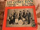 EP LES GONES ROCK Logarithme 70 label JBP rare groupe rock France 1962 dédicacé
