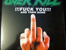 OVERKILL - Fuck You And Then Some LIVE 2 x LP Colored Vinyl Album SEALED Record