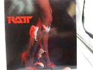 Ratt Self Titled LP Record Time Coast Silver 1983 Label Ultrasonic Clean VG+