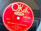 BLUES LONNIE JOHNSON (guitar solo) Okeh 8575 Down In Alley Blues/Blues in G V+