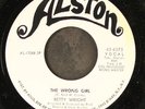 BETTY WRIGHT: the joy of becoming a woman / the wrong girl ALSTON 7