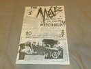 THE MOB - ORIG PROMO POSTER FLYER WITCH HUNT 7