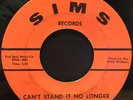 Soul 45 KELLY BROTHERS can't stand it no longer / crying days are over SIMS hear