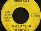 70s Sweet Soul 45 THE SUSPECTS That's How I Feel / Here I Am WINDY CITY listen