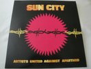 SUN CITY Artists United Against Apartheid VINYL LP ALBUM 1985 MANHATTAN RECORDS
