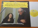 Argerich Rostropovich Schumann Chopin Piano Concertos DGG Ed1 Stereo '78 NM