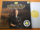 Giulini Bruckner Symphony No.8 German DGG Digital 2LP Box NM