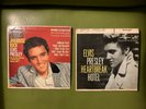 Elvis Presley Jailhouse Rock Heartbreak Hotel 45 vinyl picture sleeves rare