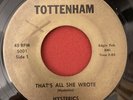 Hysterics - Won’t Get Far / That’s All She Wrote - Tottenham RARE GARAGE 45 HEAR