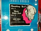 Samuel Barber BARBER Symphony No. 2 LP London CM 9145 / LL 1328 Record Near Mint