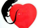 EX/EX Ratt You're In Love Limited Edition Vinyl Shaped Picture Disc