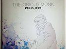 Thelonious Monk Paris 1969 2LP Blue Note Original Near Mint Charlie Rouse