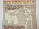 Early Steppenwolf vinyl record Recorded Live at The Matrix, San Francisco, 1967