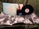 1976 EAGLES HOTEL CALIFORNIA PROMO LP WITH POSTER 7E-1084