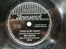 Red Norvo & Orch. - BRUNSWICK 7970 - MILDRED BAILEY - Tears in My Heart