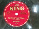 Jack Cardwell - KING 1172 - The Death of Hank Williams & Two Arms