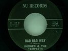 Rodger & The Tempests-Bad Bad Way/Lament-Nu 14268-SURF ROCKABILLY