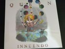 12 INCH DOUBLE BLUE AND PURPLE VINYL ALBUM - QUEEN - INNUENDO - NEW AND SEALED