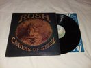 Rush CARESS OF STEEL Vinyl Album 1975 Mercury VG Cleaned and Play Tested